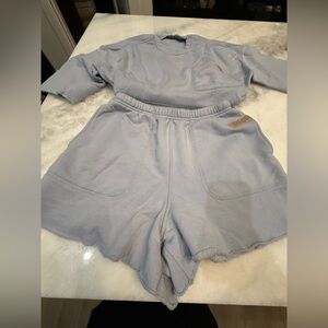 Lunya Soft Blue Lounge Set